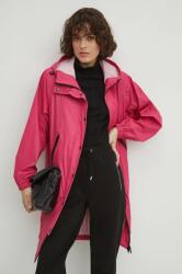 MEDICINE palton de ploaie femei, culoarea roz, de tranzitie, oversize ZPYH-KPD402_43X