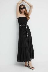 Michael Kors rochie culoarea negru, maxi, evazati PPYH-SUD1HO_99X