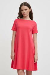 Benetton rochie culoarea roz, mini, drept PPYH-SUD1BF_34X