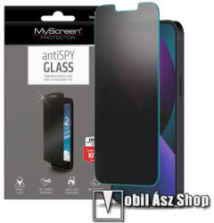 MyScreen APPLE iPhone 13 Pro Max, MYSCREEN ANTISPY GLASS EDGE üvegfólia, 9H, betekintés véd (MD5816TGPR)