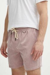 Picture pantaloni scurti din velur Dalvik culoarea roz, MSH088 PPYH-SZM0TS_34X