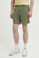 Superdry pantaloni scurti barbati, culoarea verde PPYH-SZM0G6_79X