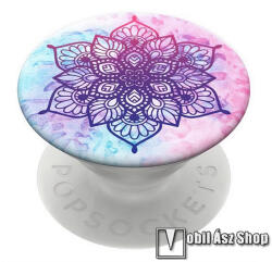 Popsockets UNIVERZÁLIS POPSOCKETS ujjtámasz, fogást segítő - biztos fogás készülékéhez, készülékre ragasztható, többfunkciós - SZÍNES MANDALA MINTÁS - 800961 (800961)