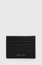 Calvin Klein Carcasa din piele bărbați, culoarea negru PPYY-PFM00R_99X