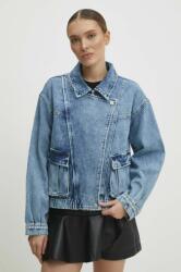 Answear Lab geacă din denim femei, de tranziție, oversized BBYH-KUD05R_55X (ly053.FKK)