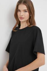 Sisley tricou femei, culoarea negru PPYH-TSD13U_99X