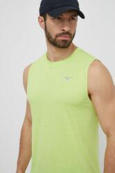 Mizuno tricou de alergare Impulse Core culoarea verde, J2GAB011 PPYH-TSM1N4_71X