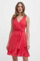 Morgan rochie ROSVAL culoarea roz, mini, evazati, ROSVAL PPYH-SUD1UW_30X