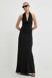 GUESS rochie FLAVIA culoarea negru, maxi, evazati, W4GK28 KBPZ0 PPYH-SUD1MA_99X