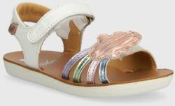 Shoo Pom sandale din piele pentru copii GOA MULTI culoarea alb PPYH-OBG0S1_00X