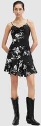 AllSaints rochie ERICA IONA DRESS culoarea negru, mini, evazati, W004DA PPYH-SUD2D9_99X