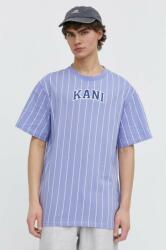 Karl Kani tricou din bumbac barbati, culoarea violet, modelator PPYH-TSM2KG_04X
