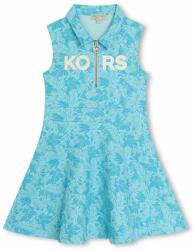 Michael Kors rochie fete culoarea turcoaz, mini, evazati PPYH-SUG05M_66X