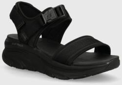 Skechers sandale D'LUX WALKER DAILY femei, culoarea negru, cu platforma PPYH-OBD3W8_99X