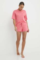 DKNY pijama femei, culoarea roz, YI80010 PPYH-BID0E4_42X