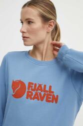 Fjallraven hanorac de bumbac Fjällräven Logo Sweater femei, cu imprimeu, F84143 PPYH-BLD0O9_55X (F84143.543.243)