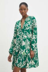 ANSWEAR rochie culoarea verde, mini, oversize BBYH-SUD0FO_77X