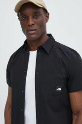 The North Face camasa M Murray Button Shirt barbati, culoarea negru, cu guler clasic, regular, NF0A879PJK31 PPYH-KDM0KB_99X