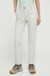 Colmar pantaloni femei, culoarea bej, drept, medium waist PPYH-SPD105_01X
