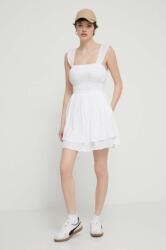 Hollister Co Hollister Co. rochie culoarea alb, mini, evazati PPYH-SUD1WZ_00X (KI359.4048.100)