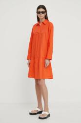 Marc O'Polo rochie culoarea portocaliu, midi, oversize PPYH-SUD1H0_22X