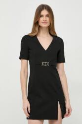 TWINSET rochie culoarea negru, mini, drept PPYH-SUD0CB_99X