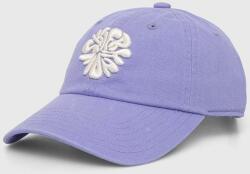 Peak Performance șapcă de baseball din bumbac culoarea violet, cu imprimeu PPYH-CAU0L3_45X
