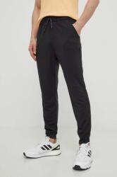 Helly Hansen pantaloni de trening culoarea negru, neted PPYH-SPM0L0_99X