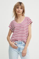 Pepe Jeans tricou din amestec de in KHLOE PPYH-TSD0NN_30X (PL505835)