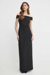 Ralph Lauren Lauren Ralph rochie culoarea negru, maxi, drept 253936388 PPYH-SUD061_99X