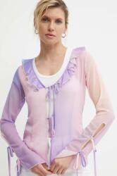 Résumé Résumé bluza AishaRS Blouse femei, culoarea violet, modelator, 20731129 PPYH-BDD09H_45X