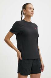 Fjallraven tricou Hemp Blend T-shirt femei, culoarea negru, F14600163 PPYH-TSD1GI_99X