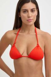 Benetton sutien de baie culoarea rosu, cupa usor rigidizata PPYH-BID14E_33X Costum de baie dama