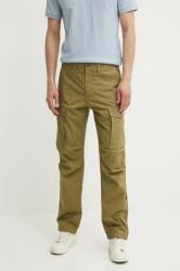 G-Star RAW pantaloni barbati, culoarea verde, cu fason cargo, D24309-D308 9BYH-SPM017_77X