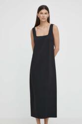 DRYKORN rochie ELANA culoarea negru, maxi, dreaptă, 130014 60613 PPYH-SUD02A_99X (60613.130014)