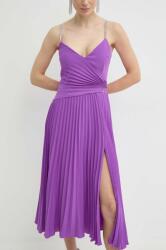 NISSA rochie culoarea violet, midi, evazați, RS14816 MPYH-SUD035_44X