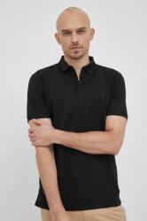 Ralph Lauren tricou polo barbati, culoarea negru, neted PPYY-POM06P_99X