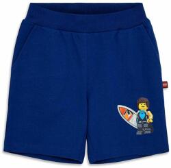 Lego pantaloni scurți din bumbac pentru copii culoarea albastru marin PPYH-SZB033_59X