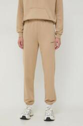 La Mania pantaloni de trening culoarea maro, mulata, high waist 9BYX-SPD160_82X