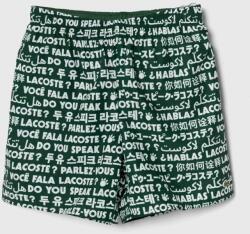 Lacoste pantaloni scurti de baie copii culoarea verde PPYH-BIB06J_79X