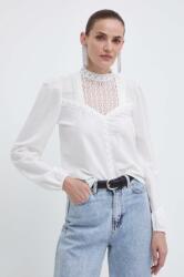 Morgan bluza TRIL femei, culoarea bej, neted, TRIL PPYH-BDD0FO_01X (TRIL.OFF.WHITE)