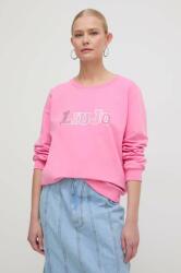 LIU JO bluza femei, culoarea roz, cu imprimeu PPYH-BLD0EP_30X