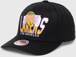 Mitchell&Ness șapcă din amestec de lână NBA LOS ANGELES LAKERS culoarea negru, cu imprimeu PPYH-CAU0HM_99X