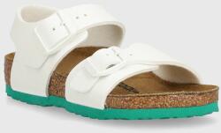 Birkenstock sandale copii New York Kids BF culoarea alb PPYH-OBK0B5_00X