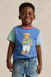 Ralph Lauren tricou de bumbac pentru copii cu imprimeu PPYH-TSB09P_55X