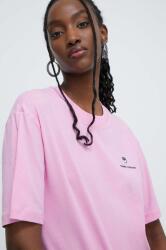 Chiara Ferragni tricou din bumbac femei, culoarea roz PPYH-TSD06I_42X
