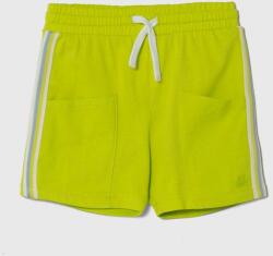 United Colors of Benetton pantaloni scurți din bumbac pentru copii culoarea verde, talie reglabila PPYH-SZB05Z_71X