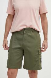 Calvin Klein Jeans pantaloni scurți bărbați, culoarea verde, J30J325140 PPYH-SZM0IN_77X