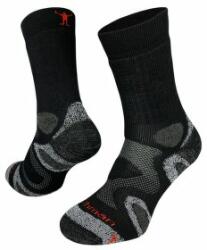 Northman Trekking Mid Merino Crew (TMMC) Șosete Negru/Gri 42-44 EU