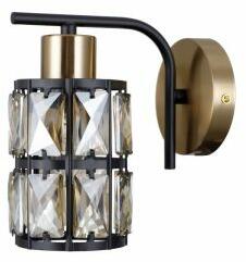 Italux menfi - it-wl-44236-1-bk-gd - beltéri világítás|fali lámpa fali lámpák
